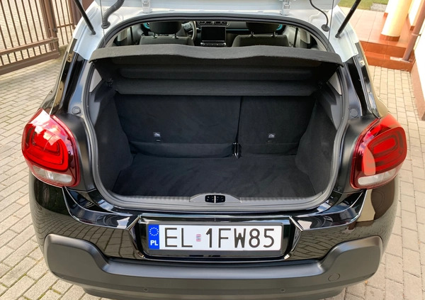 Citroen C3 cena 52500 przebieg: 29590, rok produkcji 2021 z Mrągowo małe 436